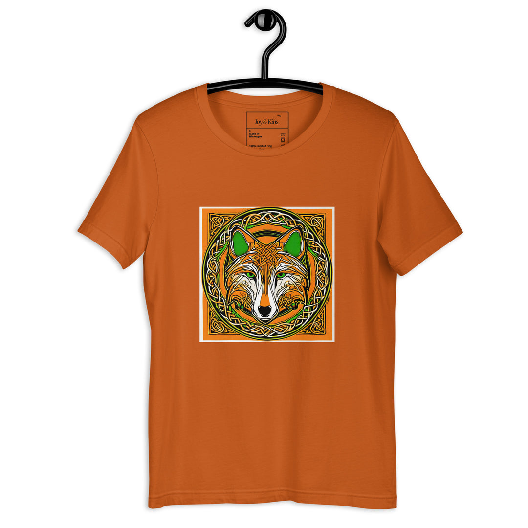 Wolf Celtic Animal Zodiac Unisex t-shirt