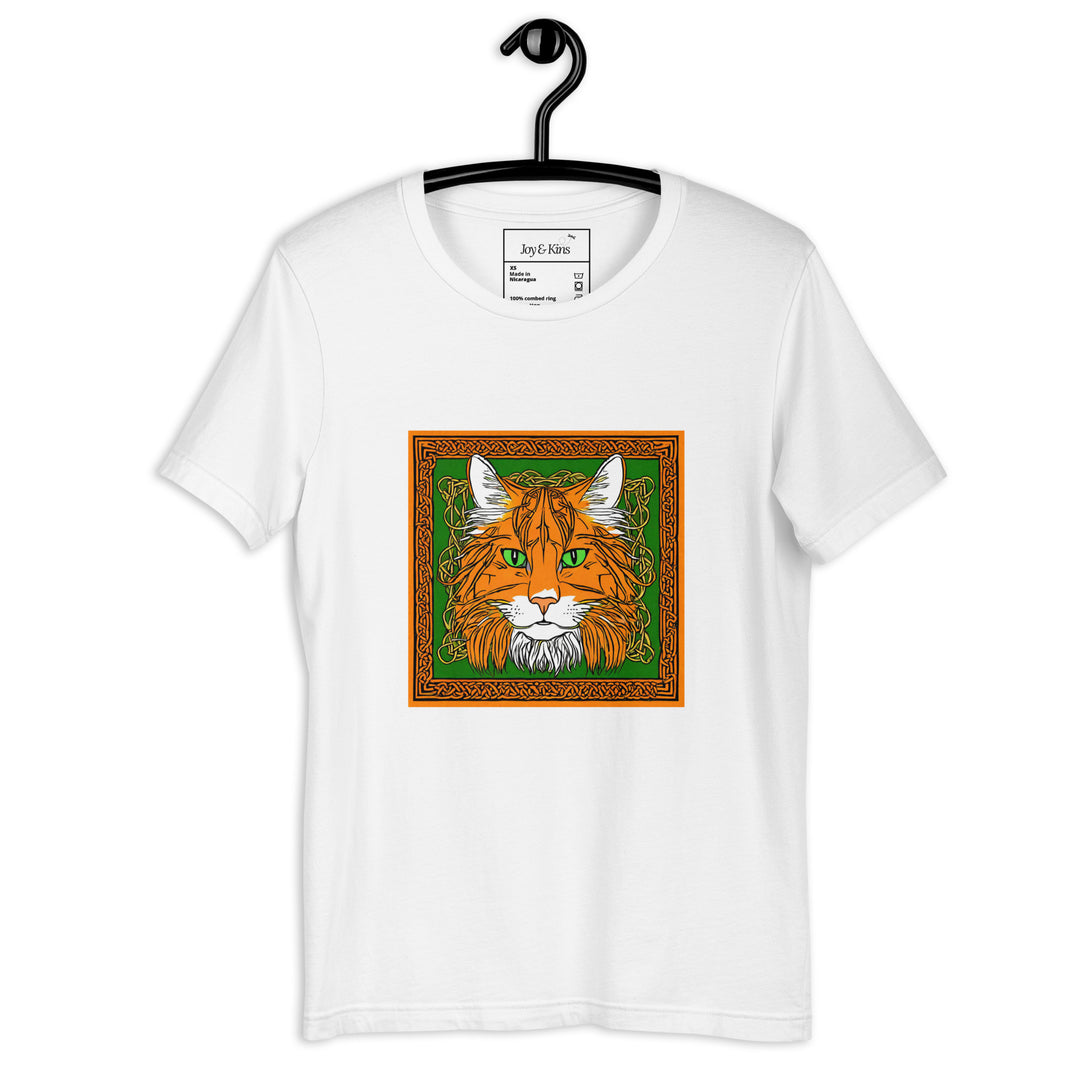 Cat Celtic Animal Zodiac Unisex t-shirt