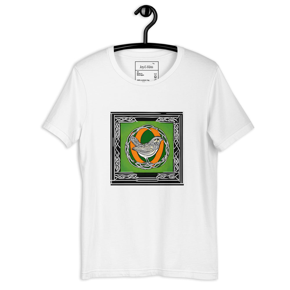 Wren Celtic Animal Zodiac Unisex t-shirt